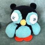 Crocheted Owl Toy