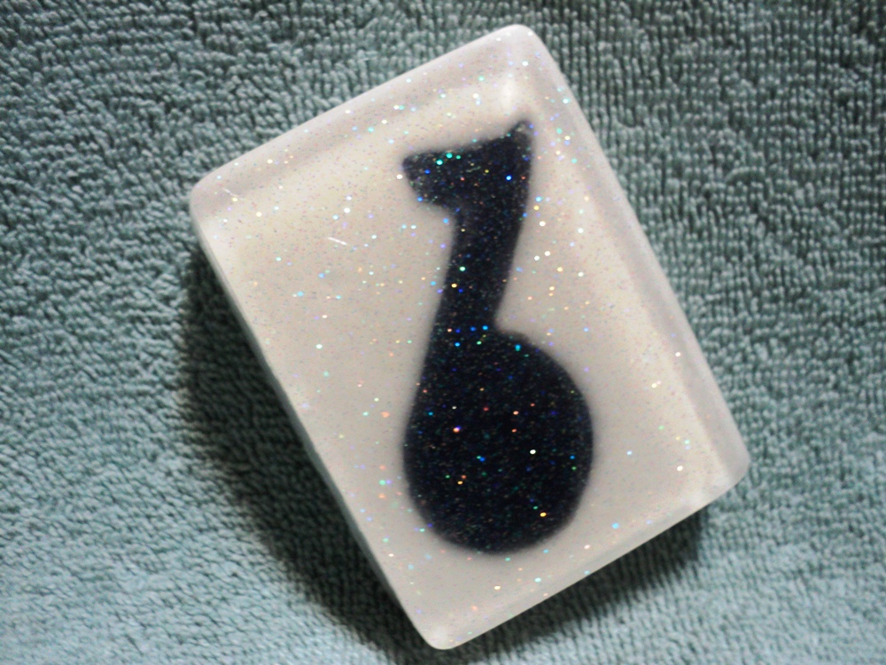 Music Note Soap - Vanilla Scented