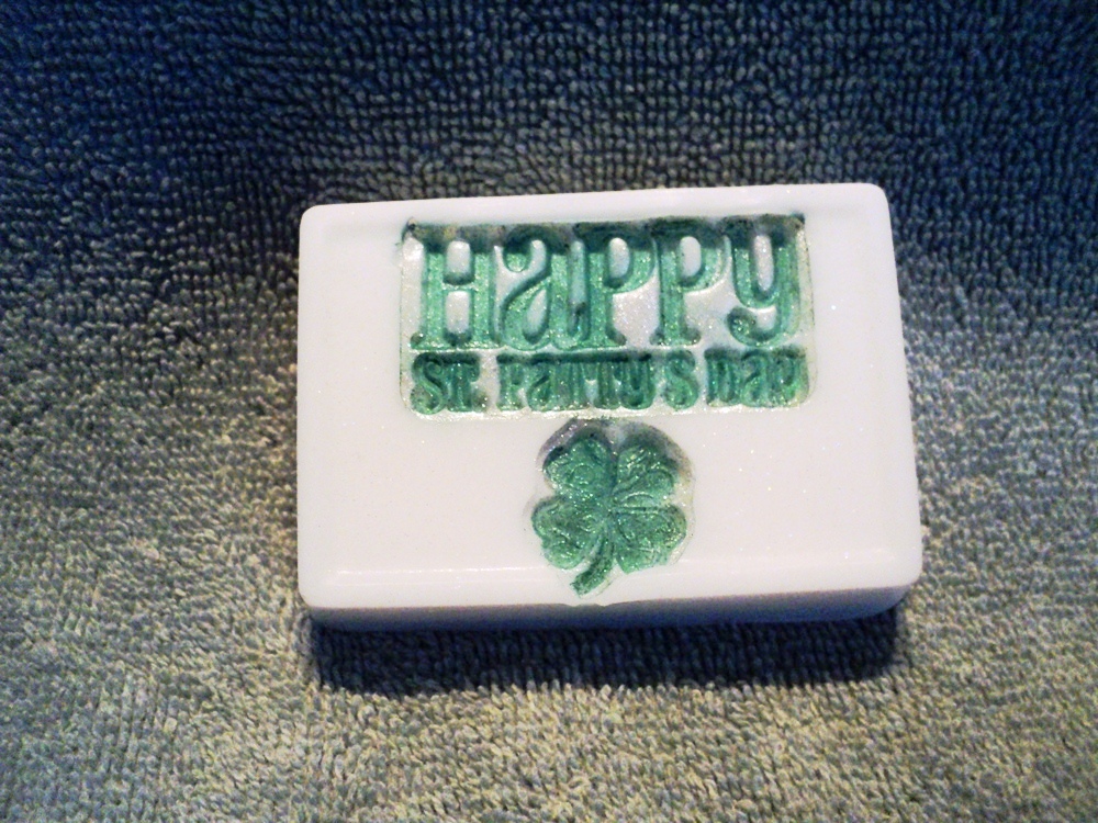 St. Patrick's Day Soap - Cucumber Melon Scent